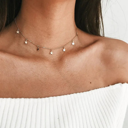 Tassel Star Choker Necklace | Dreamy Girl